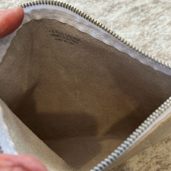 Vena vena NWT Beige Textured leather Clutch - Picture 4 of 7